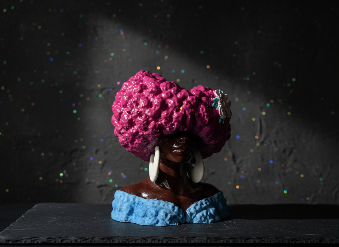 Girl Juice Head Planter