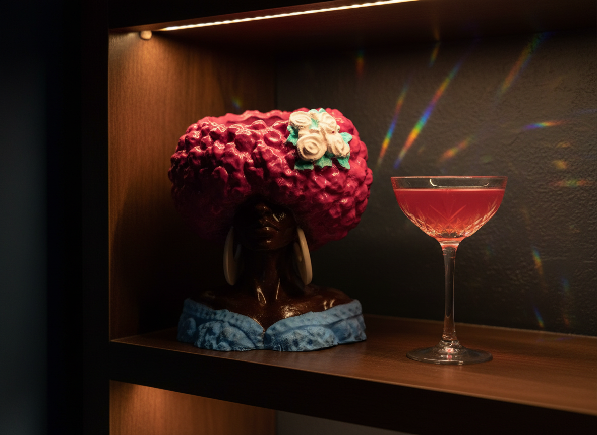 Girl Juice Head Planter