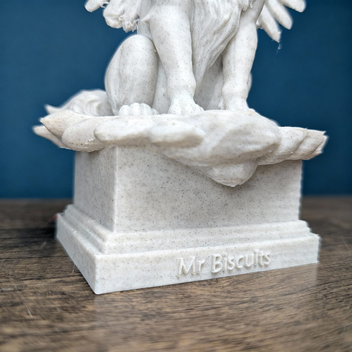 Pet Memorial Angel Statue product packaging and presentation