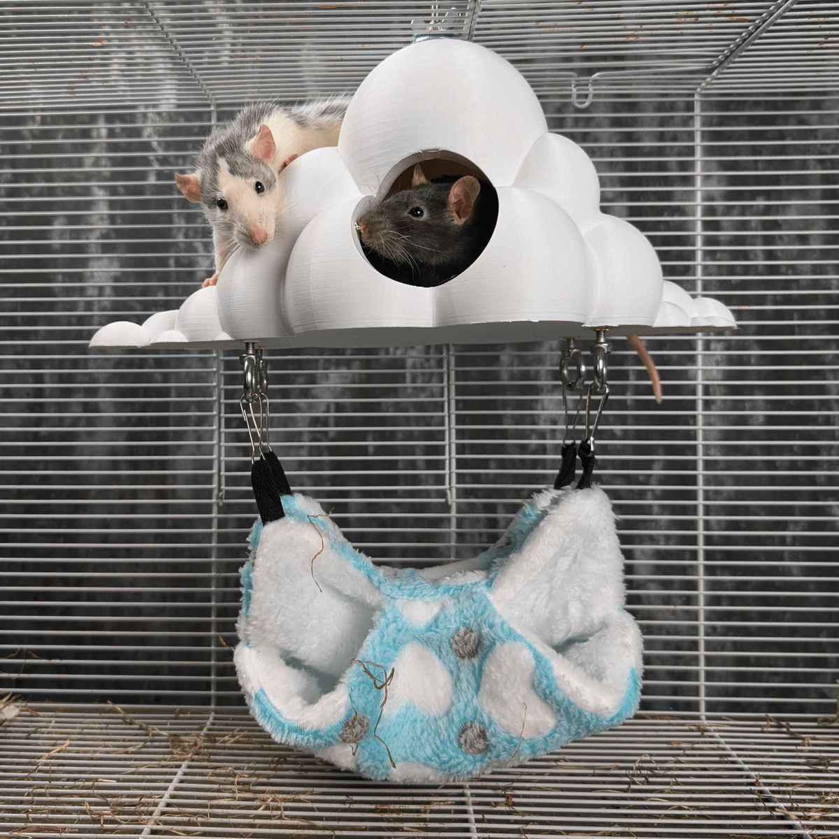 Cloud Hideaway Pet Hammock displayed alongside complementary pieces