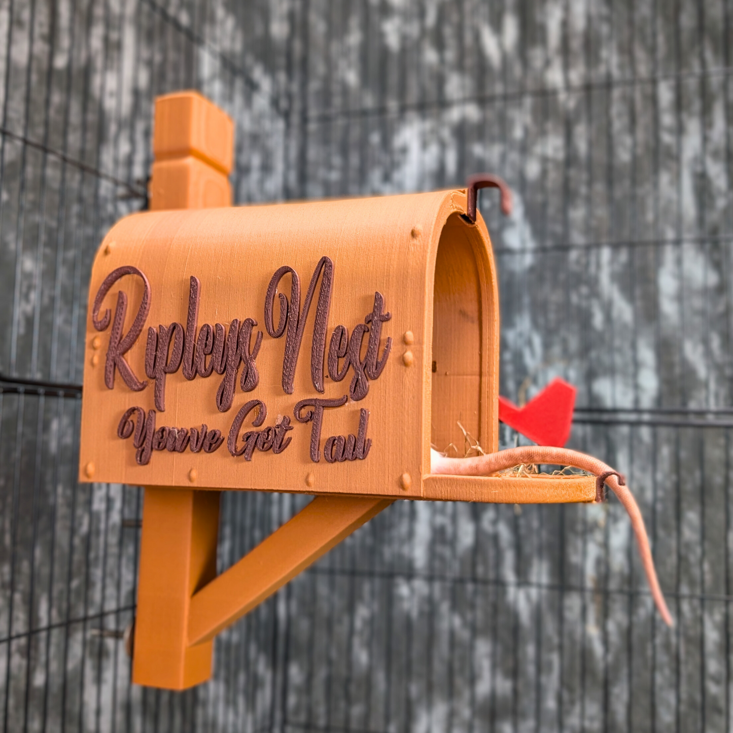Custom Rat Mailbox Nest & Bed