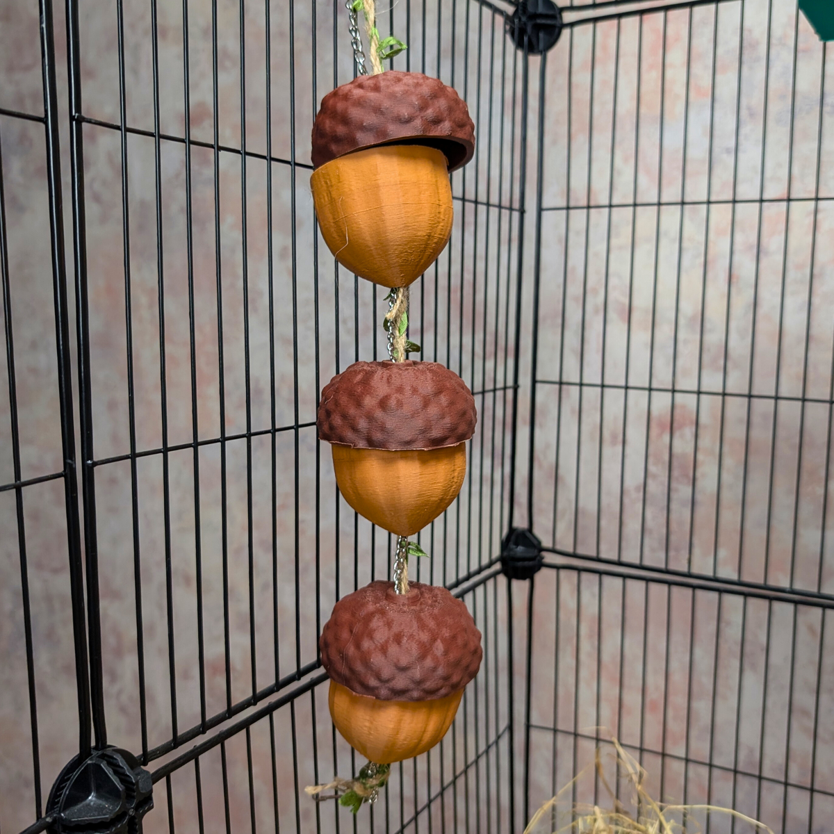 Cute Rat Toy Foraging Garland individual piece detail