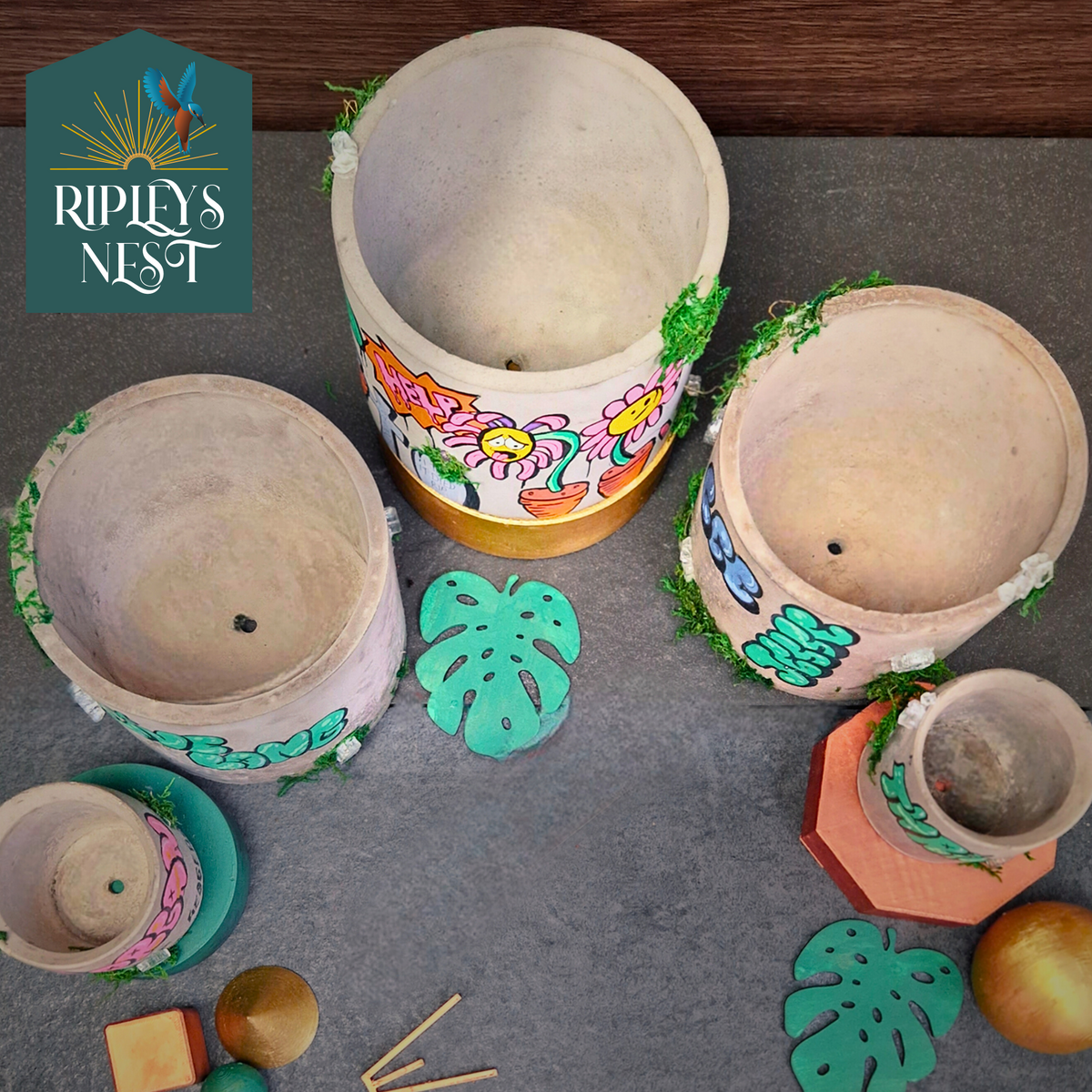 Urban Canvas Planter additional angle showing colour accuracy