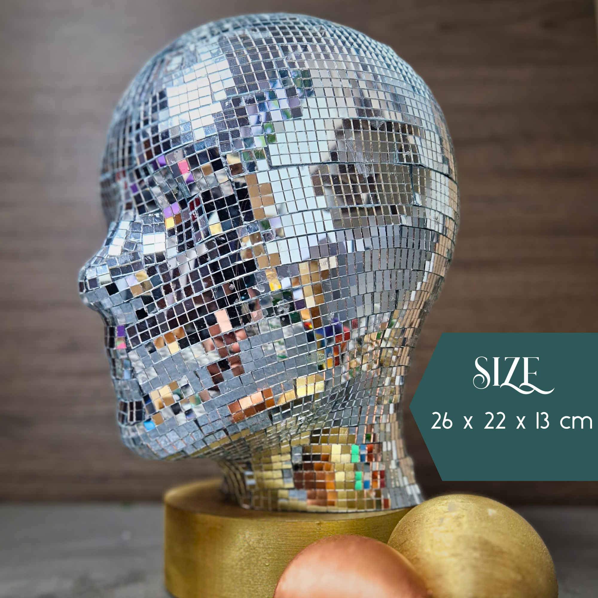 Groovy Disco Mannequin Head