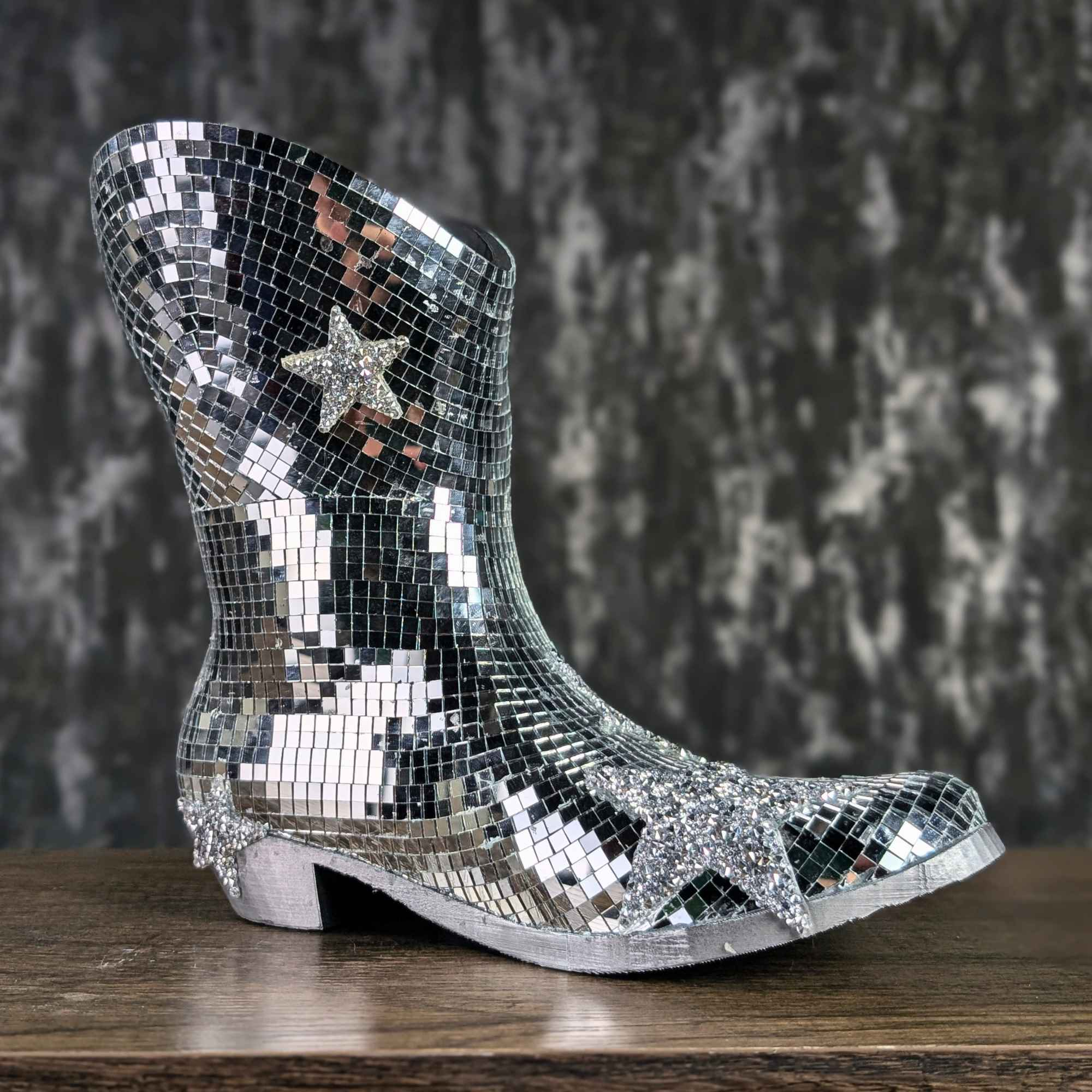 Disco Cowboy Flower Vase