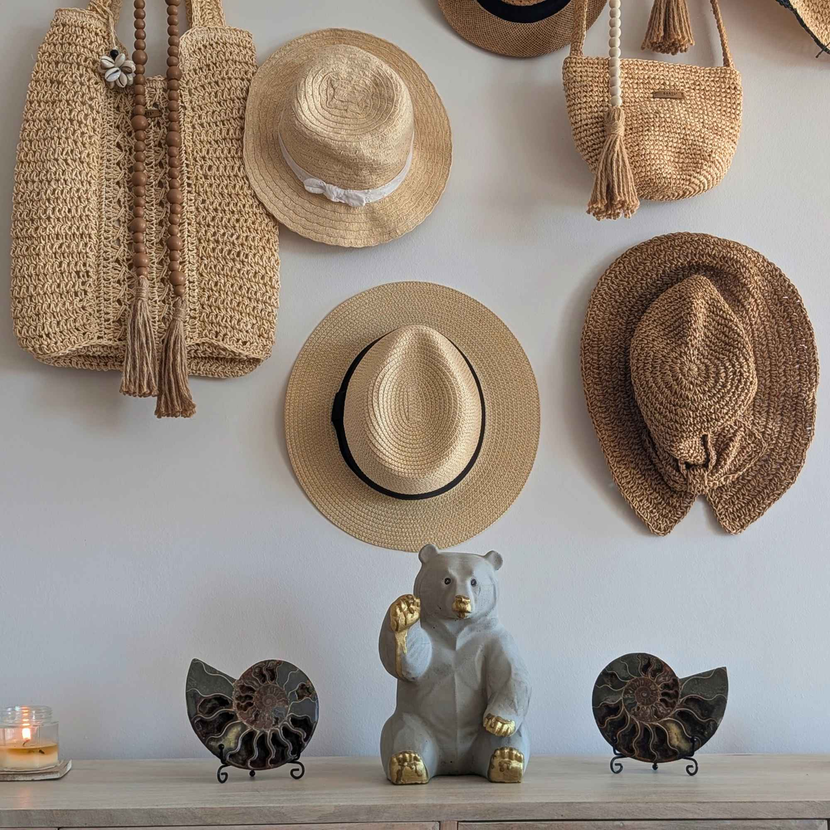 Honey-Dipped Golden Paw Bear Sculpture detail of variant or colour option