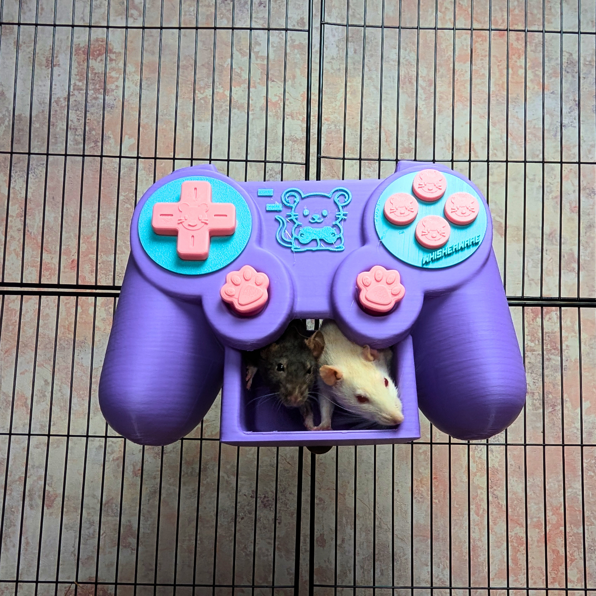 Rat Controller Hide additional angle showing colour accuracy