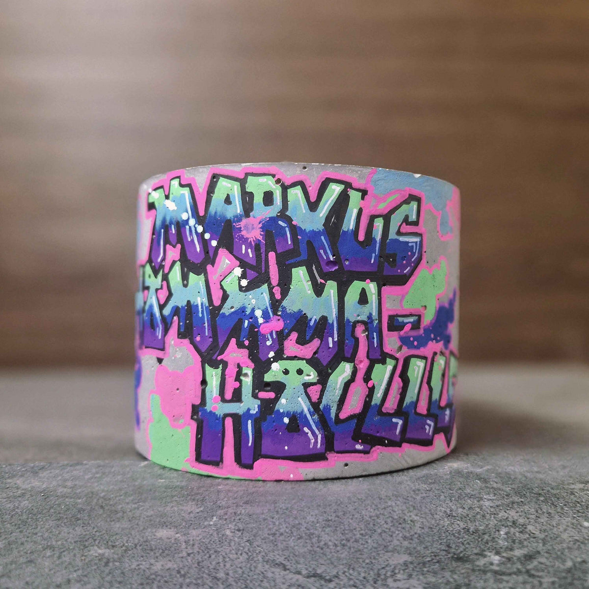 Urban Canvas Planter front view showing planting area