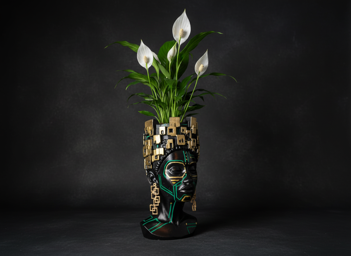 Studio Three Quarter Peace Lily 04