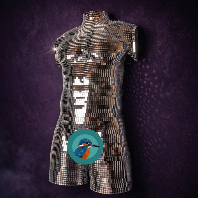 After Hours mirror ball male wall art censored thumbnail