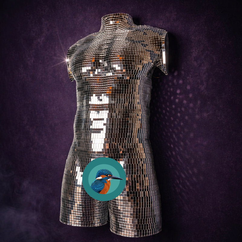 After Hours mirror ball male wall art censored thumbnail