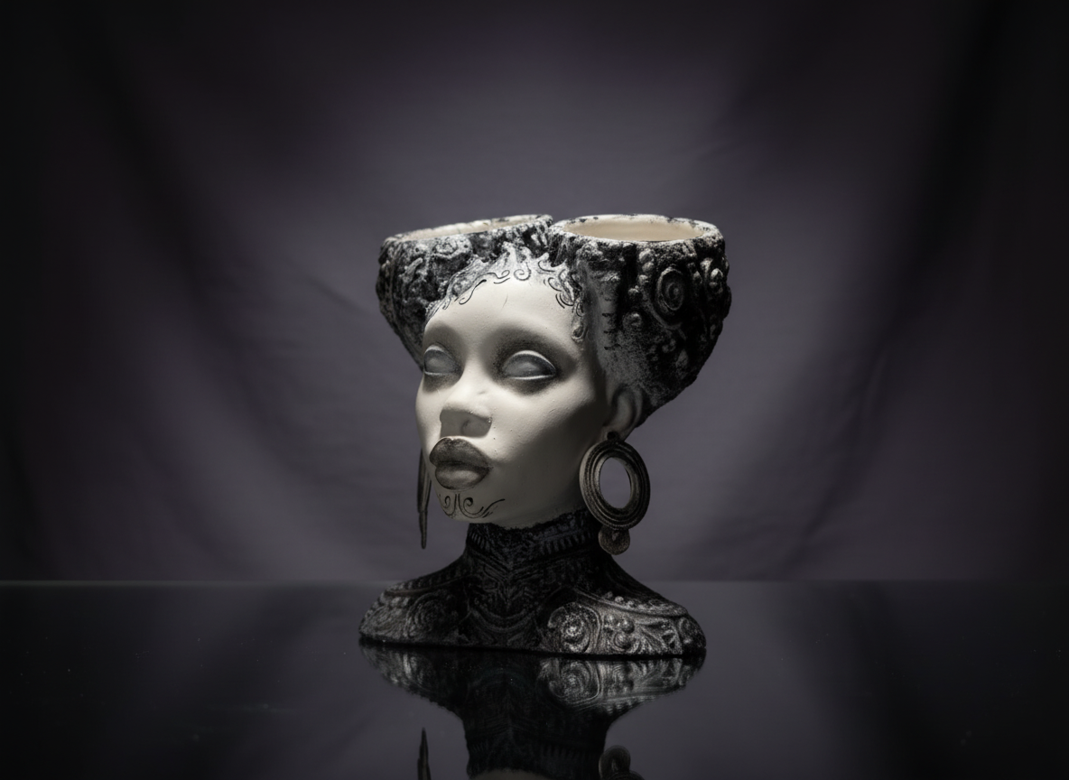 Necronomia Head Planter