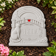 Rainbow Bridge cat memorial