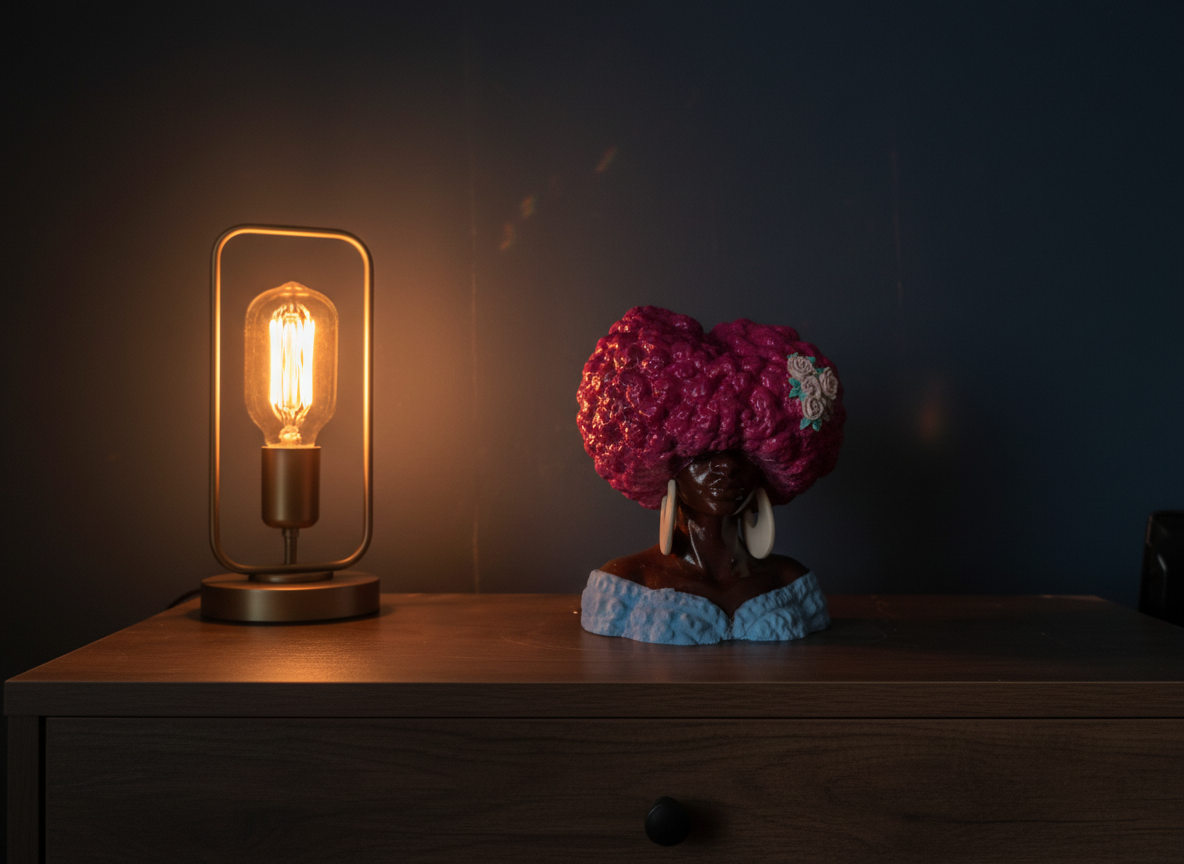 Girl Juice Head Planter