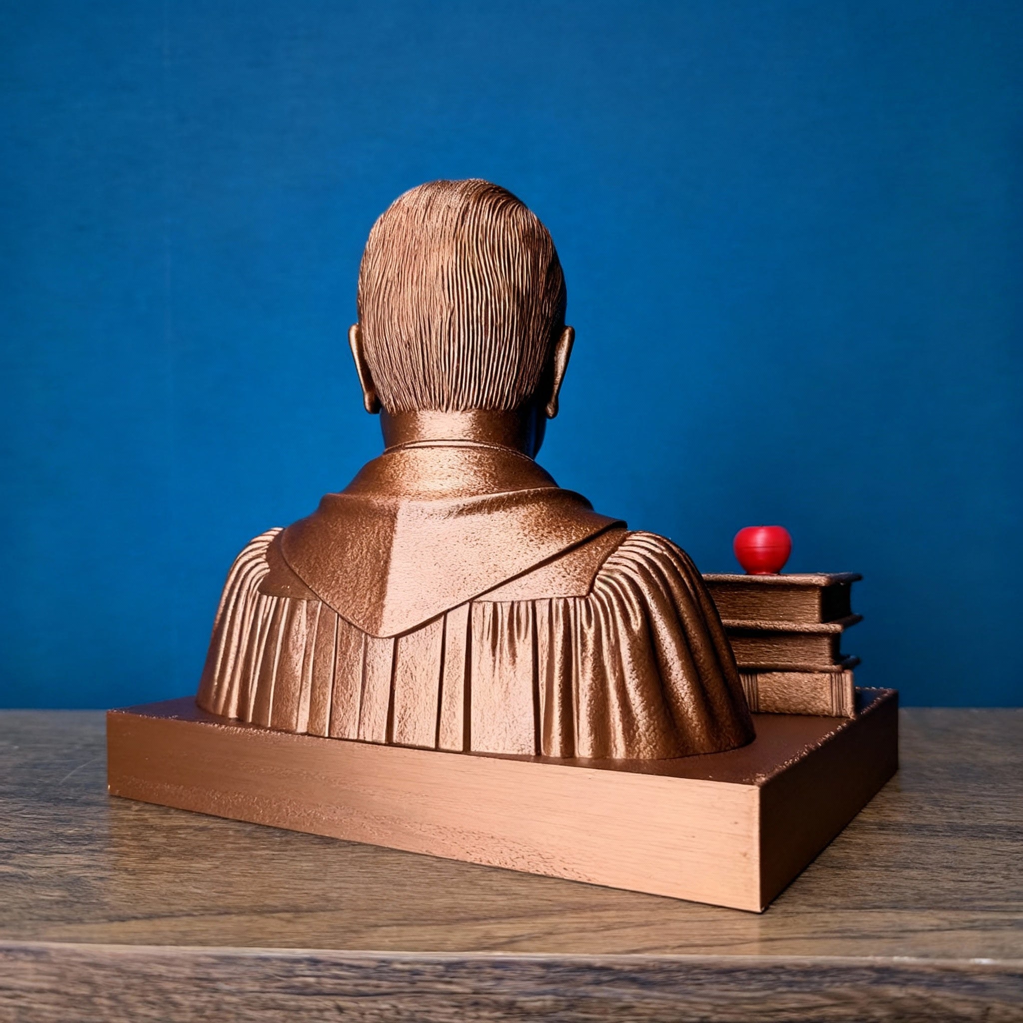 Thank You Teacher Portrait Bust with Engraved Base