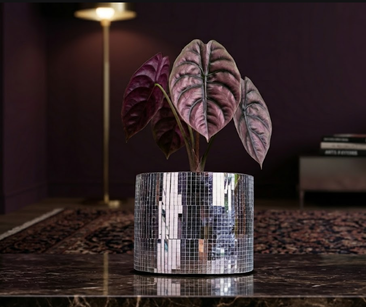 Disco Ball Plant Pot - Add Sparkle to Your Greenery - alternate view | Ripleys Nest