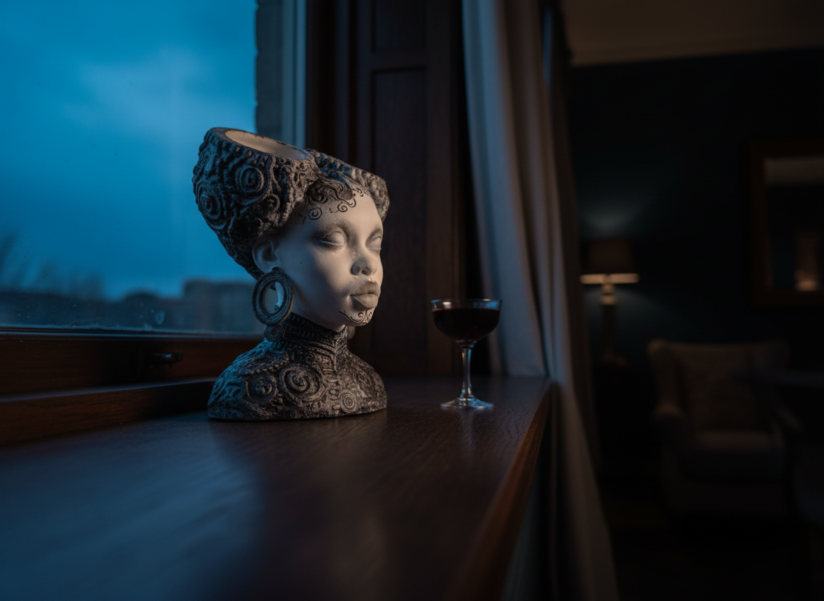 Necronomia Head Planter