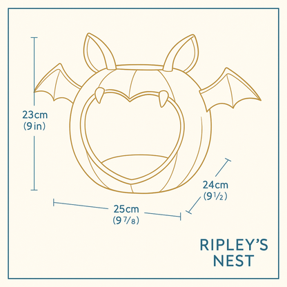 Cute Kawaii Bat Goth Hide Cave