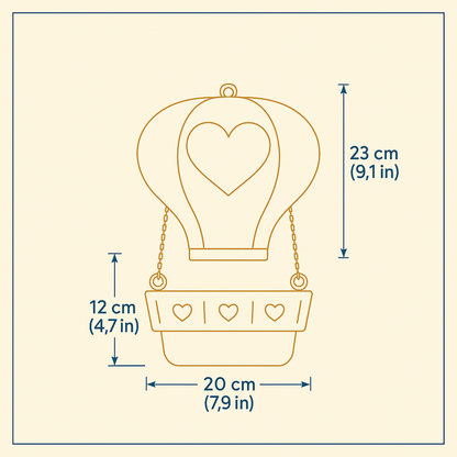 Hot Air Balloon Rat Basket