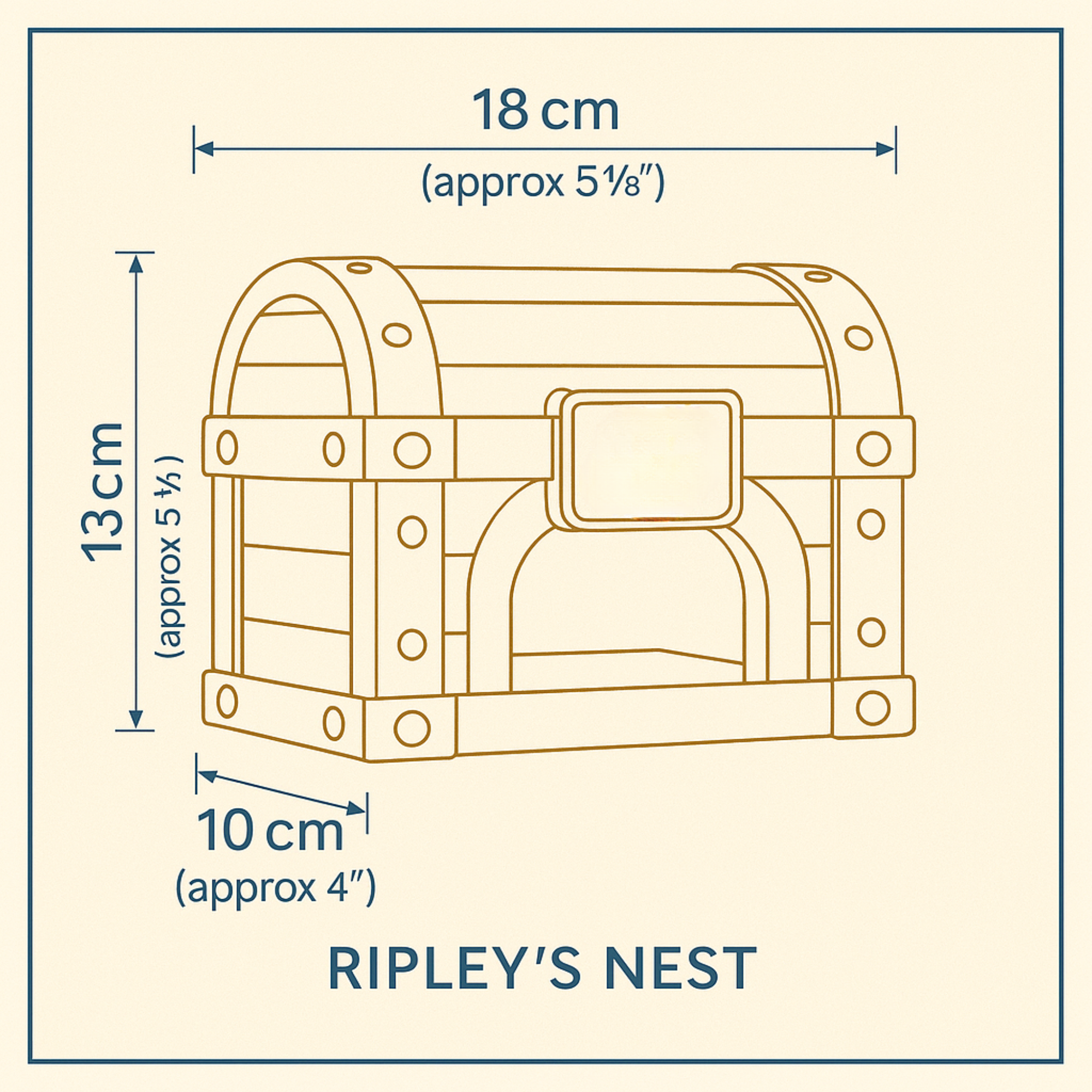 Treasure Chest Rat Hide