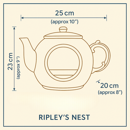 Teapot Rat Hide & Shelf Set