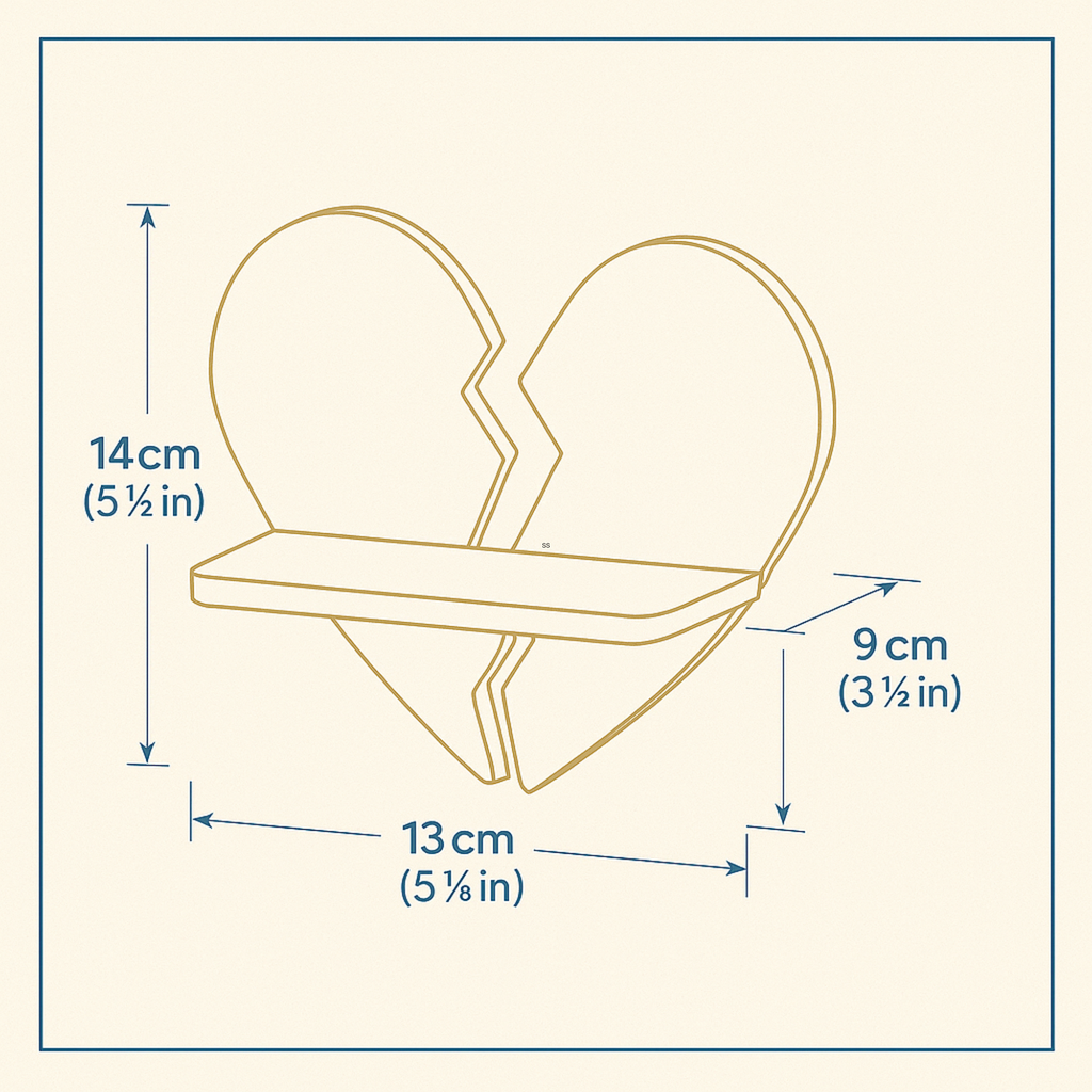 Broken Heart Rat Cage Shelf Set