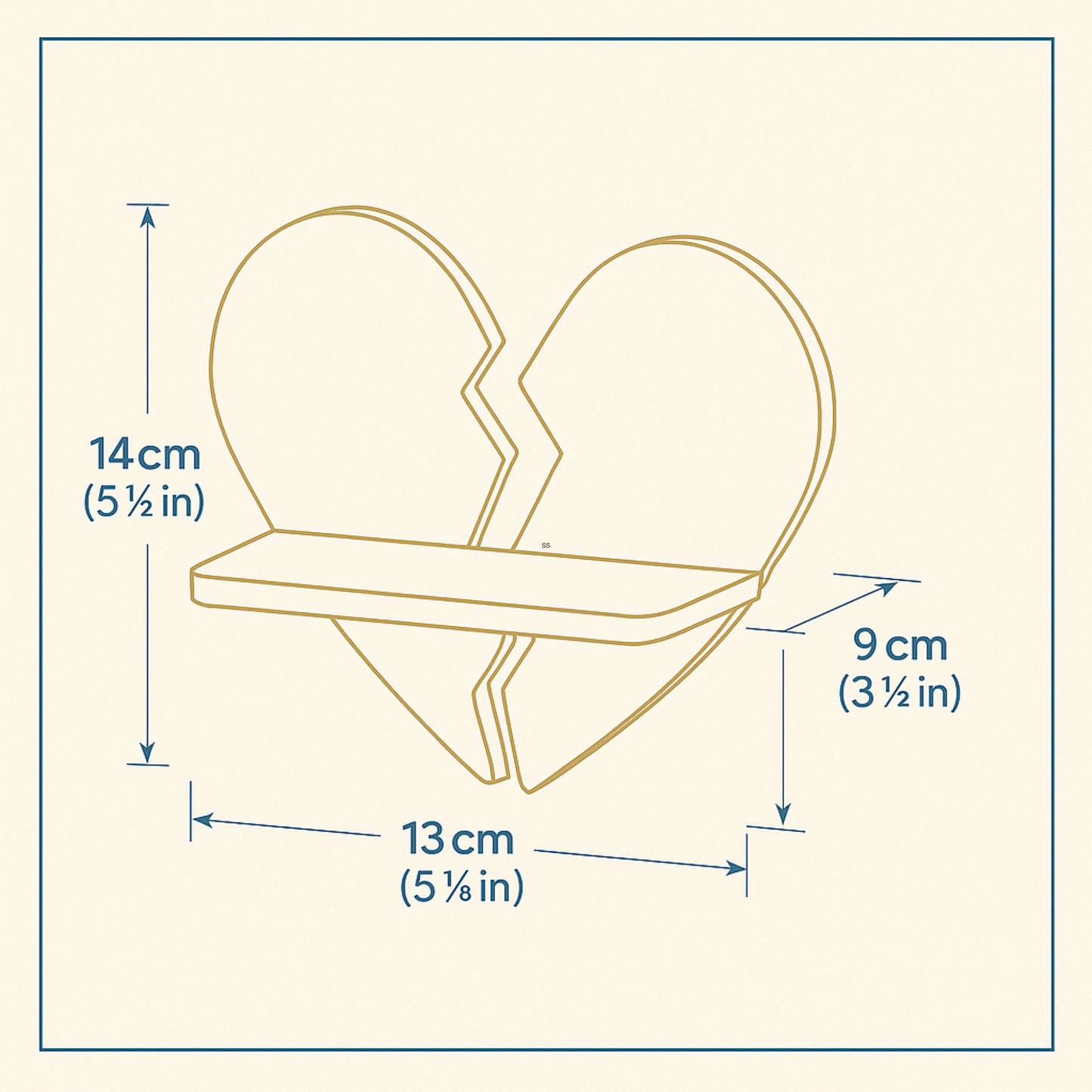 Broken Heart Rat Cage Shelf Set