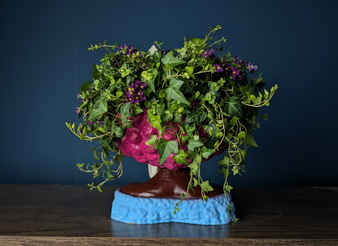 Girl Juice Head Planter