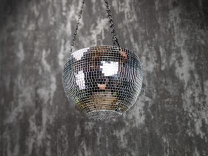 Hanging Disco Ball Planter