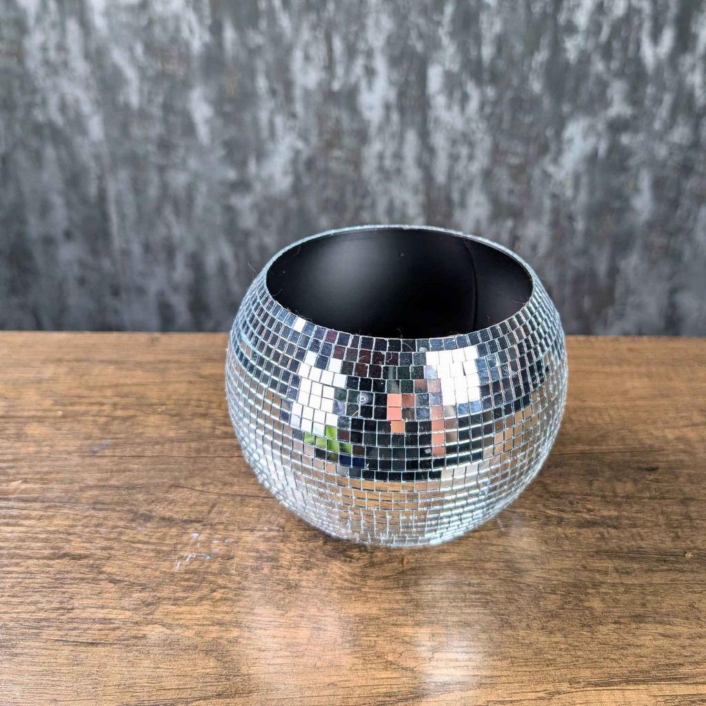 Disco Ball Hanging Planter
