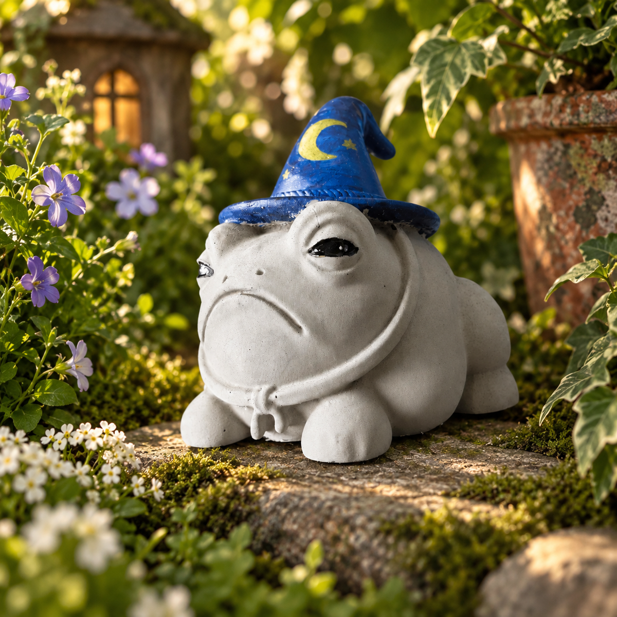 Grumpy wizard frog