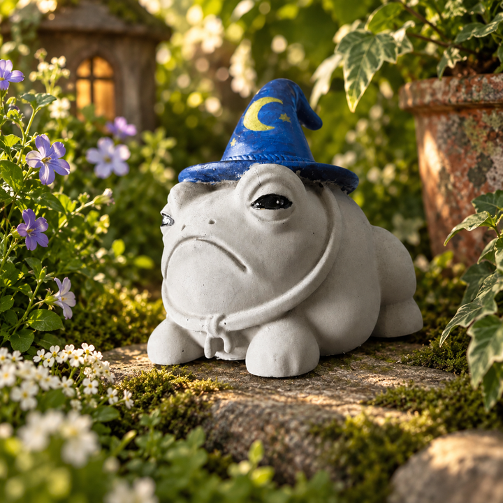 Grumpy wizard frog