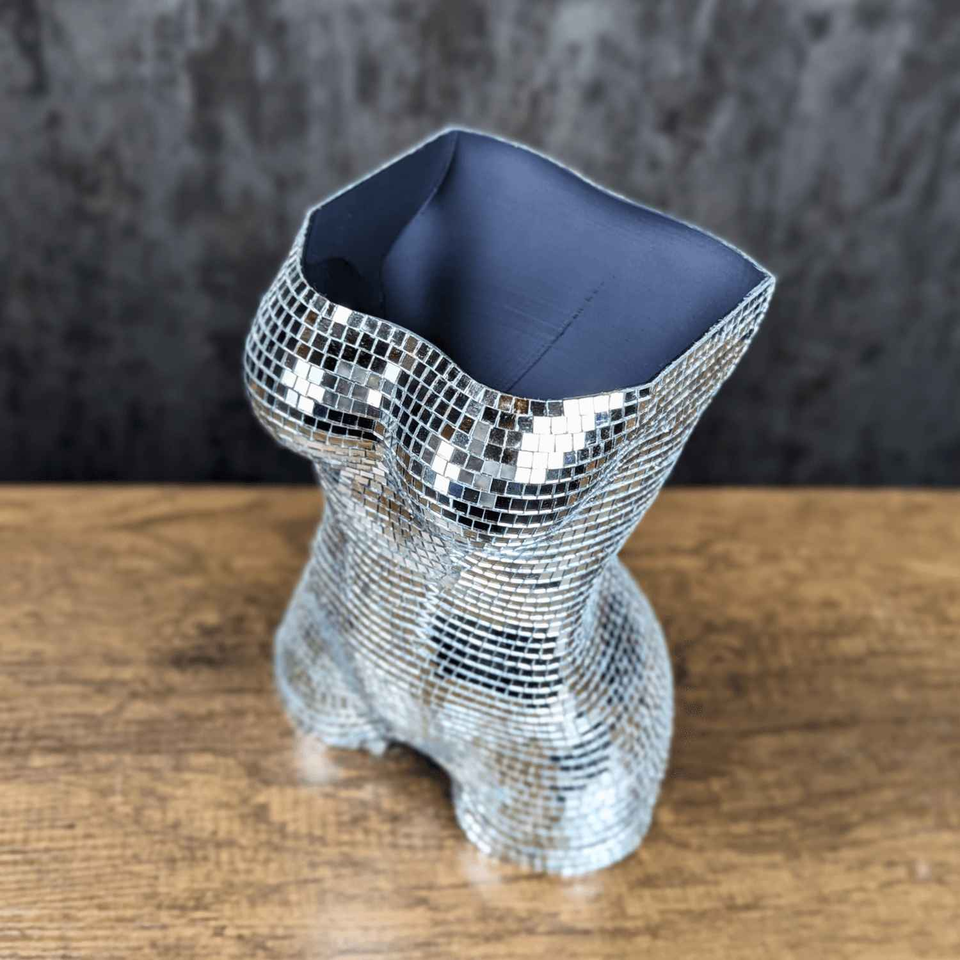 Glam Goddess Mirror Planter full range overview