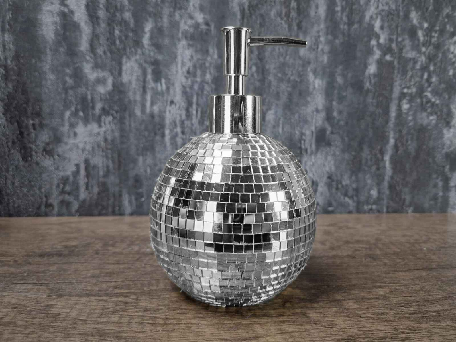 Disco Mirror Soap Dispenser