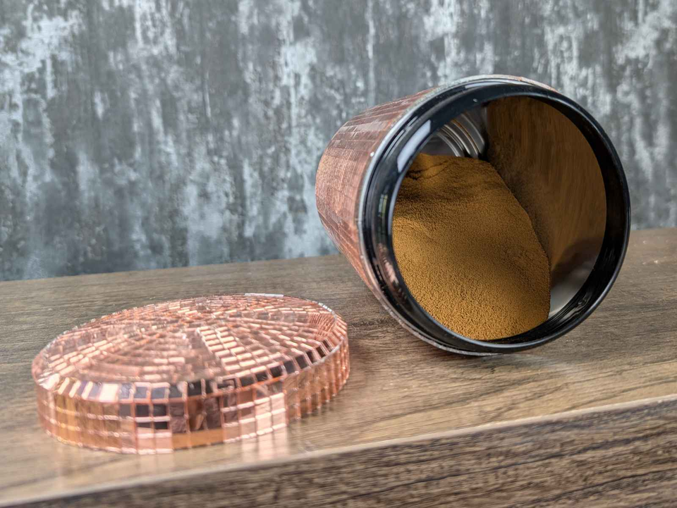 Mirrored Disco Kitchen Storage Canister Set top-down view