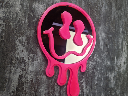 Groovy Neon Drip Mirror