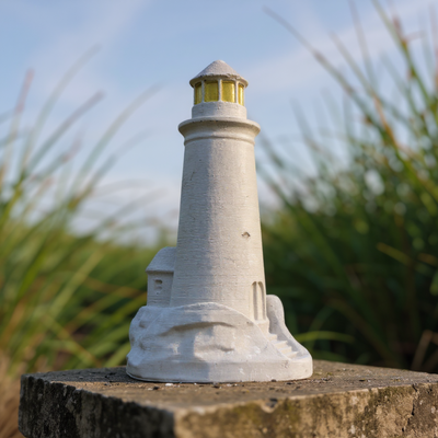 Coastal Lighthouse Statue
