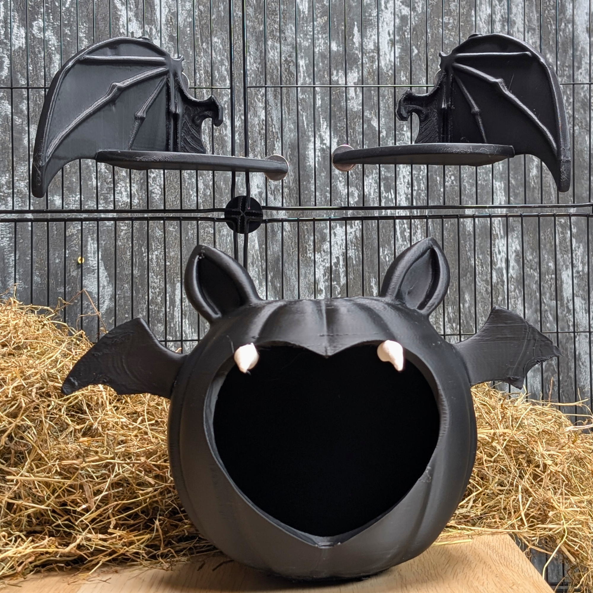 Cute Kawaii Bat Goth Hide Cave
