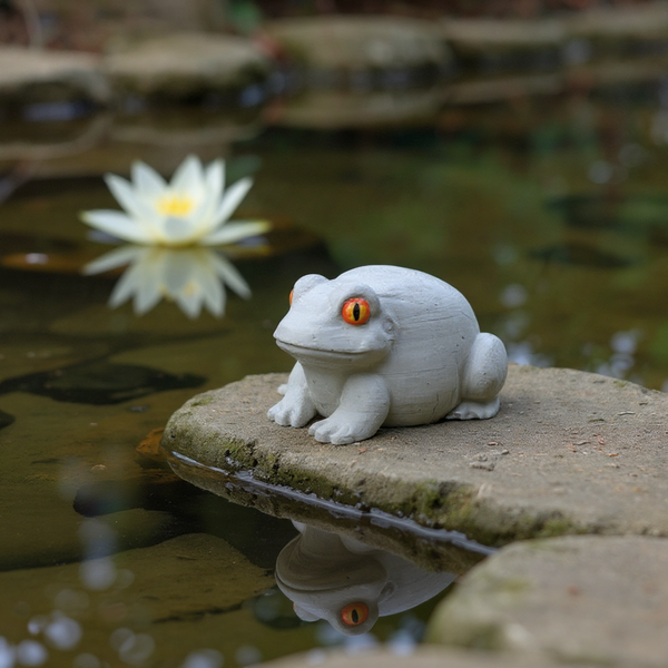 Frog Garden Ornament | Concrete Animal Statue