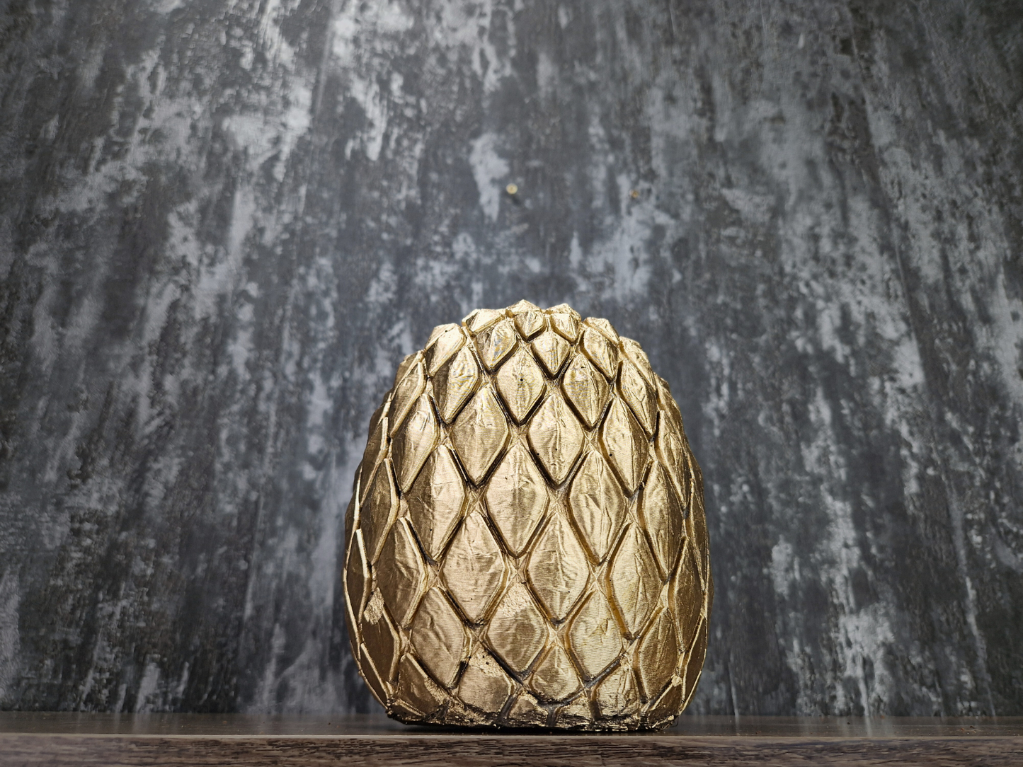 Golden Pineapple Planter