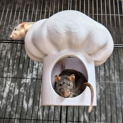 Chef Hat Rat Hide & Bed