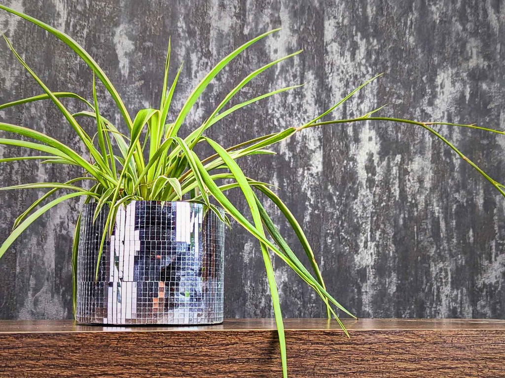 Disco Ball Plant Pot