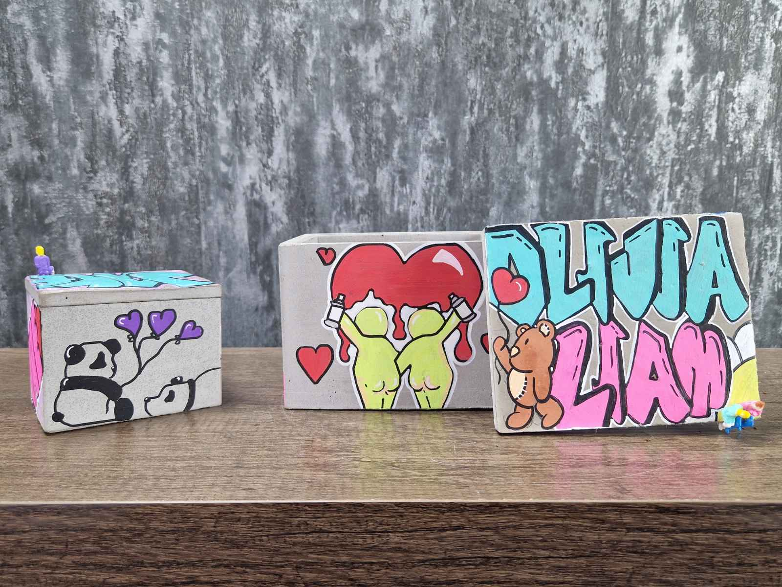 Graffiti Concrete Box