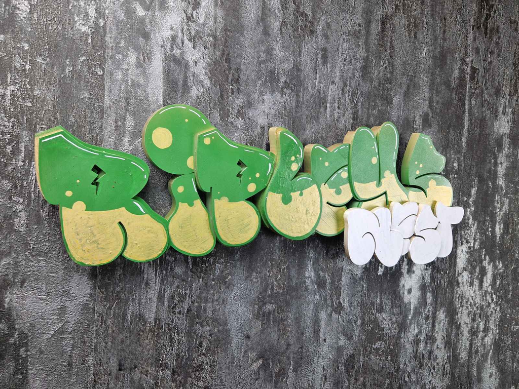 Graffiti Street Art Sign