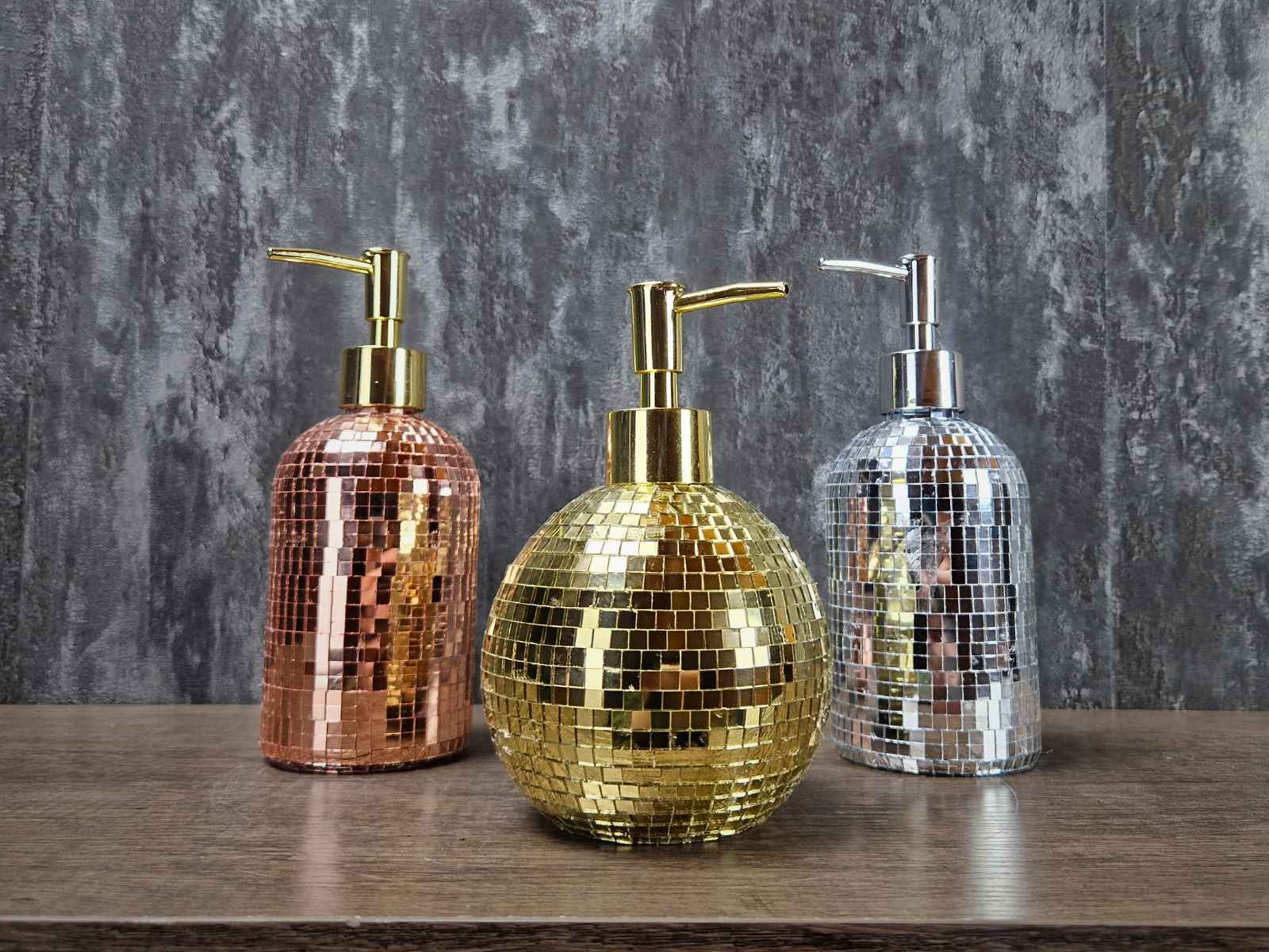 Disco Mirror Soap Dispenser