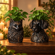 Custom pet planter