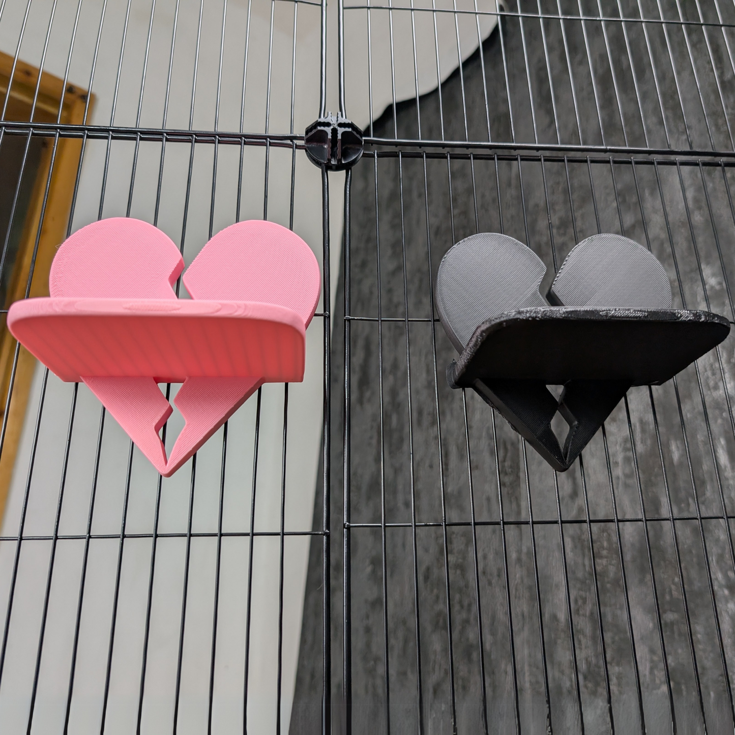 Broken Heart Rat Cage Shelf Set