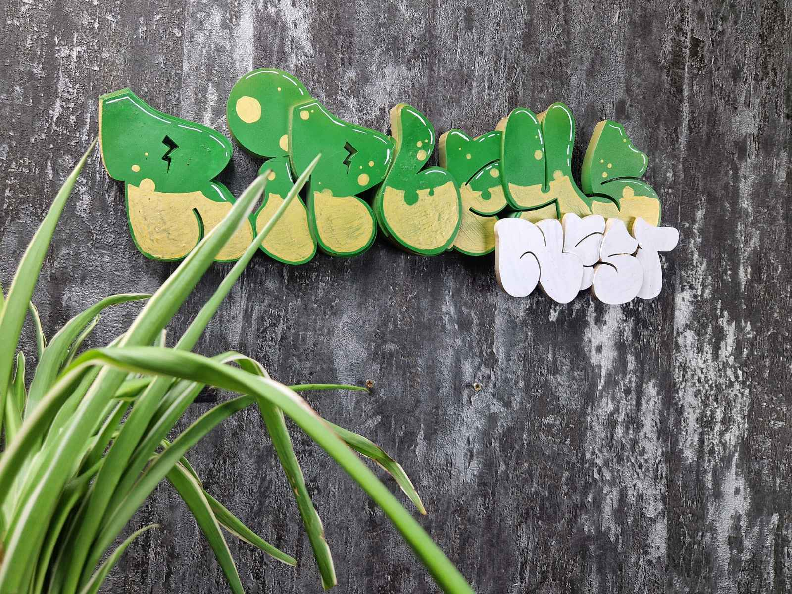 Graffiti Street Art Sign
