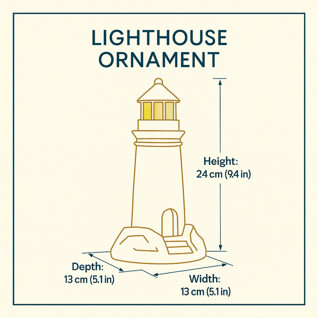 Coastal Lighthouse Statue
