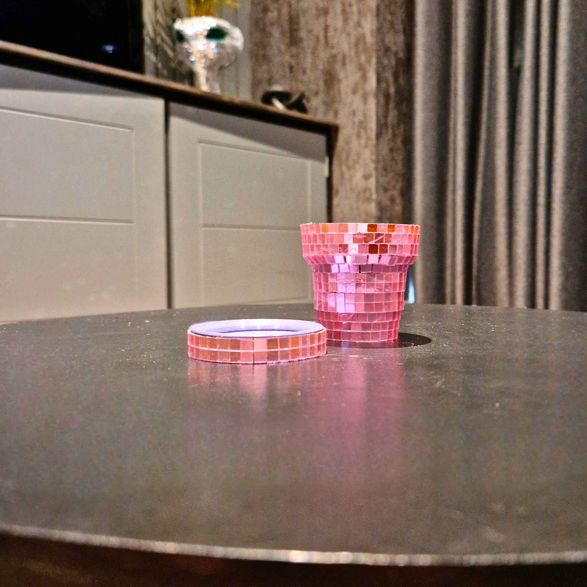 Disco Ball Plant Pot